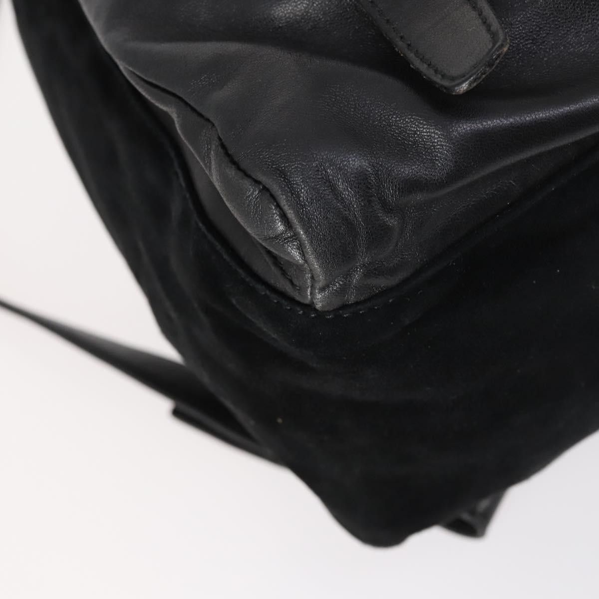 Prada Prada Vela Double Front Pocket Backpack Leather Size ONE SIZE - 10 Thumbnail