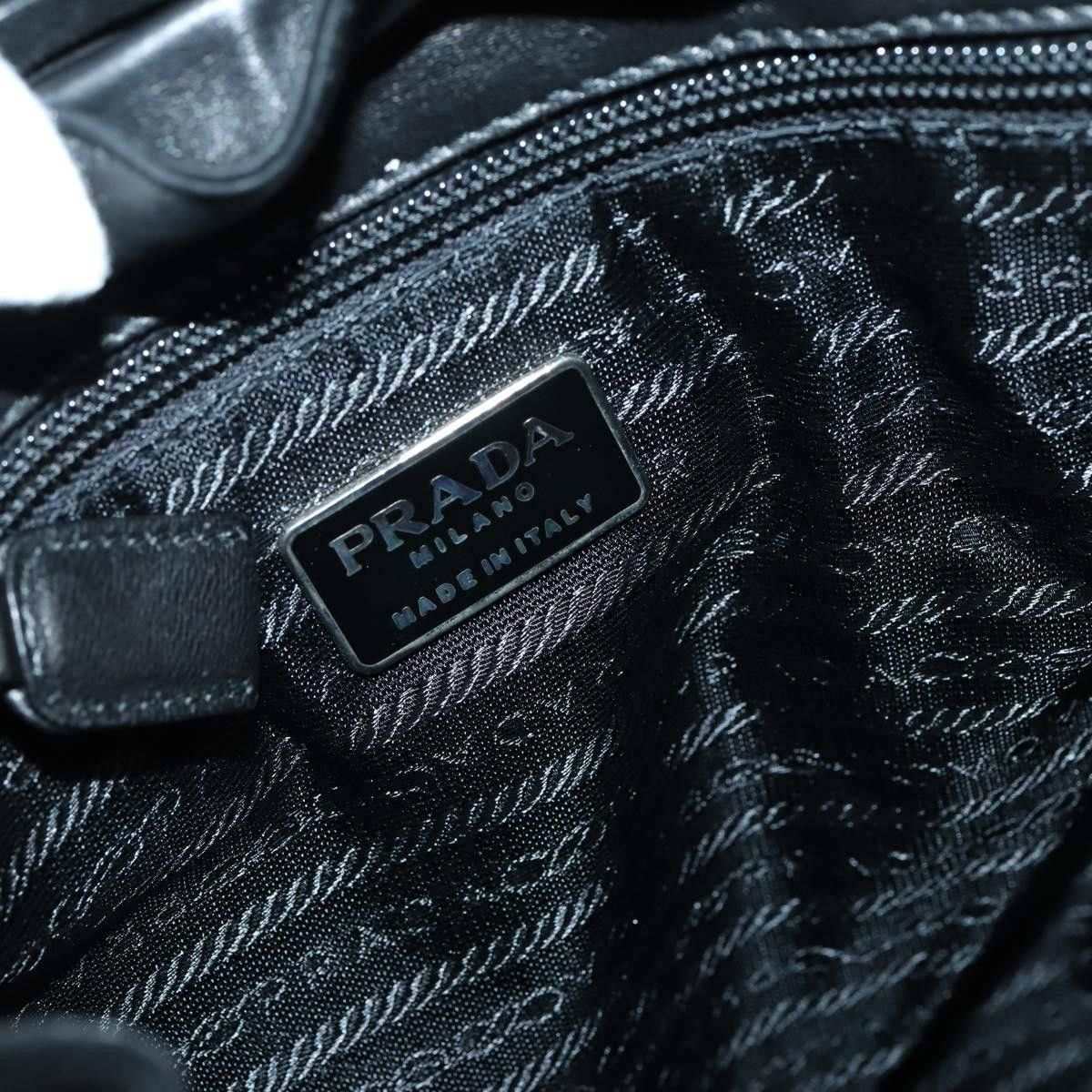 Prada Prada Vela Double Front Pocket Backpack Leather Size ONE SIZE - 6 Thumbnail