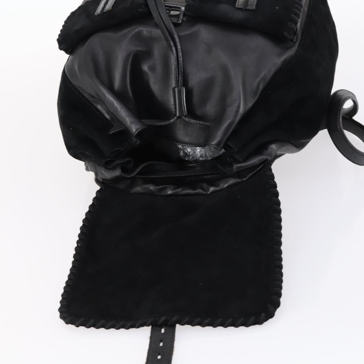 Prada Prada Vela Double Front Pocket Backpack Leather Size ONE SIZE - 22 Thumbnail