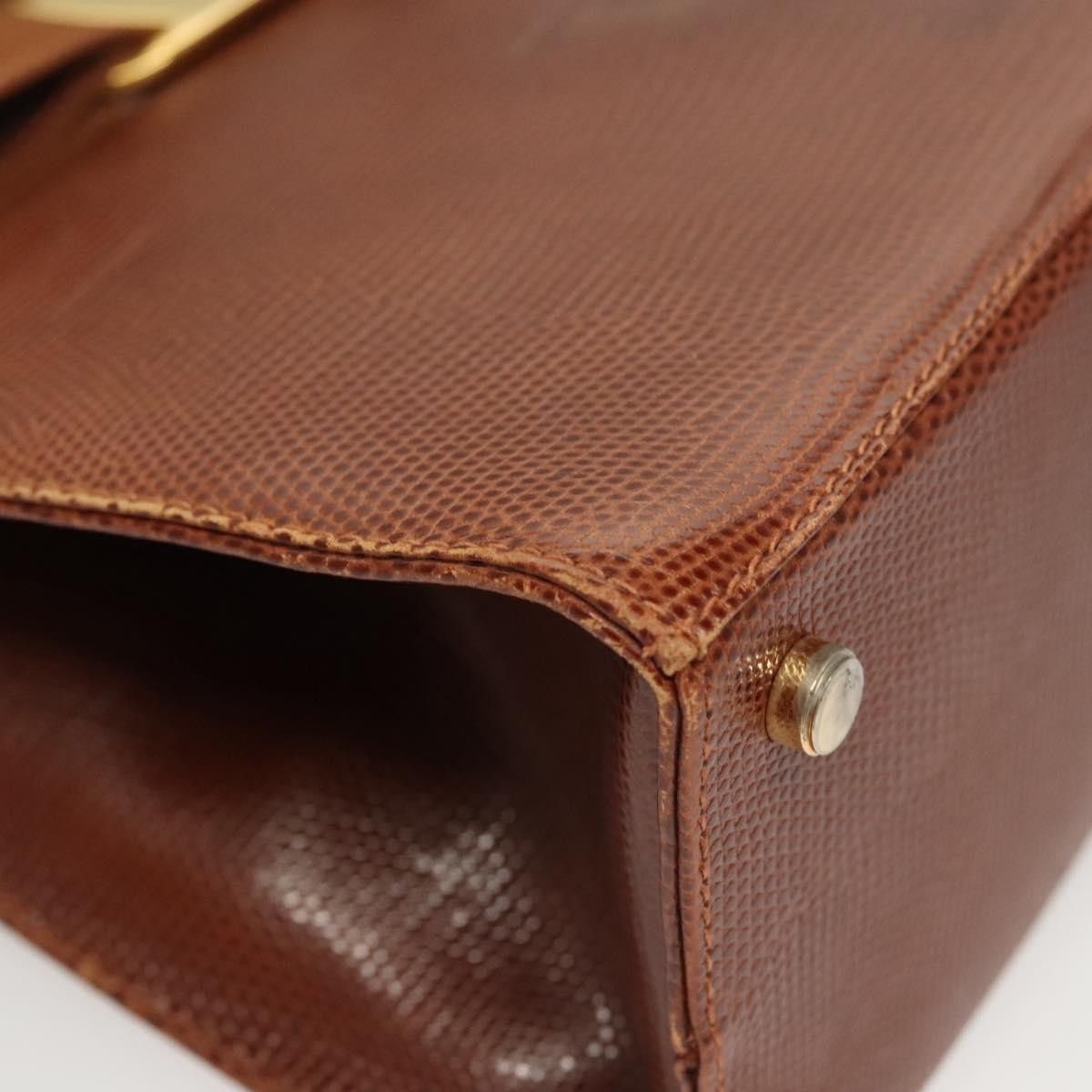 Salvatore Ferragamo Salvatore Ferragamo Convertible Vara Bow Tote Leather Size ONE SIZE - 8 Thumbnail