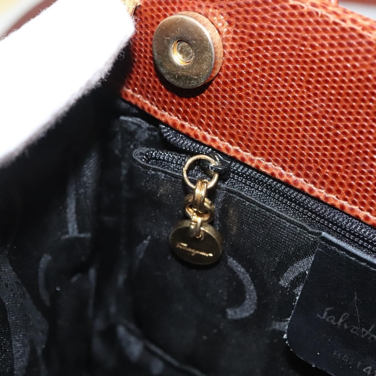 Salvatore Ferragamo Salvatore Ferragamo Convertible Vara Bow Tote Leather Size ONE SIZE - 21 Thumbnail