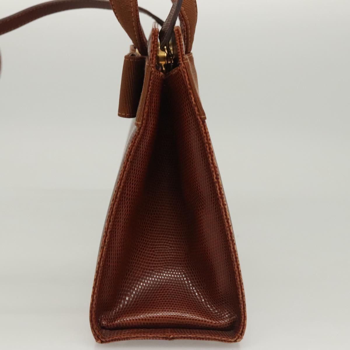 Salvatore Ferragamo Salvatore Ferragamo Convertible Vara Bow Tote Leather Size ONE SIZE - 3 Thumbnail