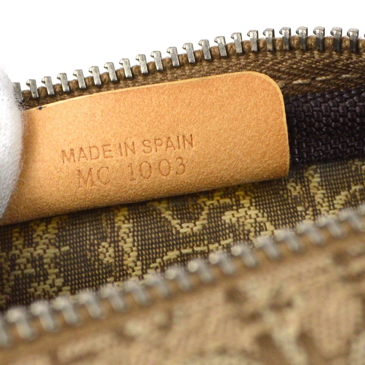 Dior Christian Dior Vintage Trotter Pouch Canvas Size ONE SIZE - 6 Thumbnail