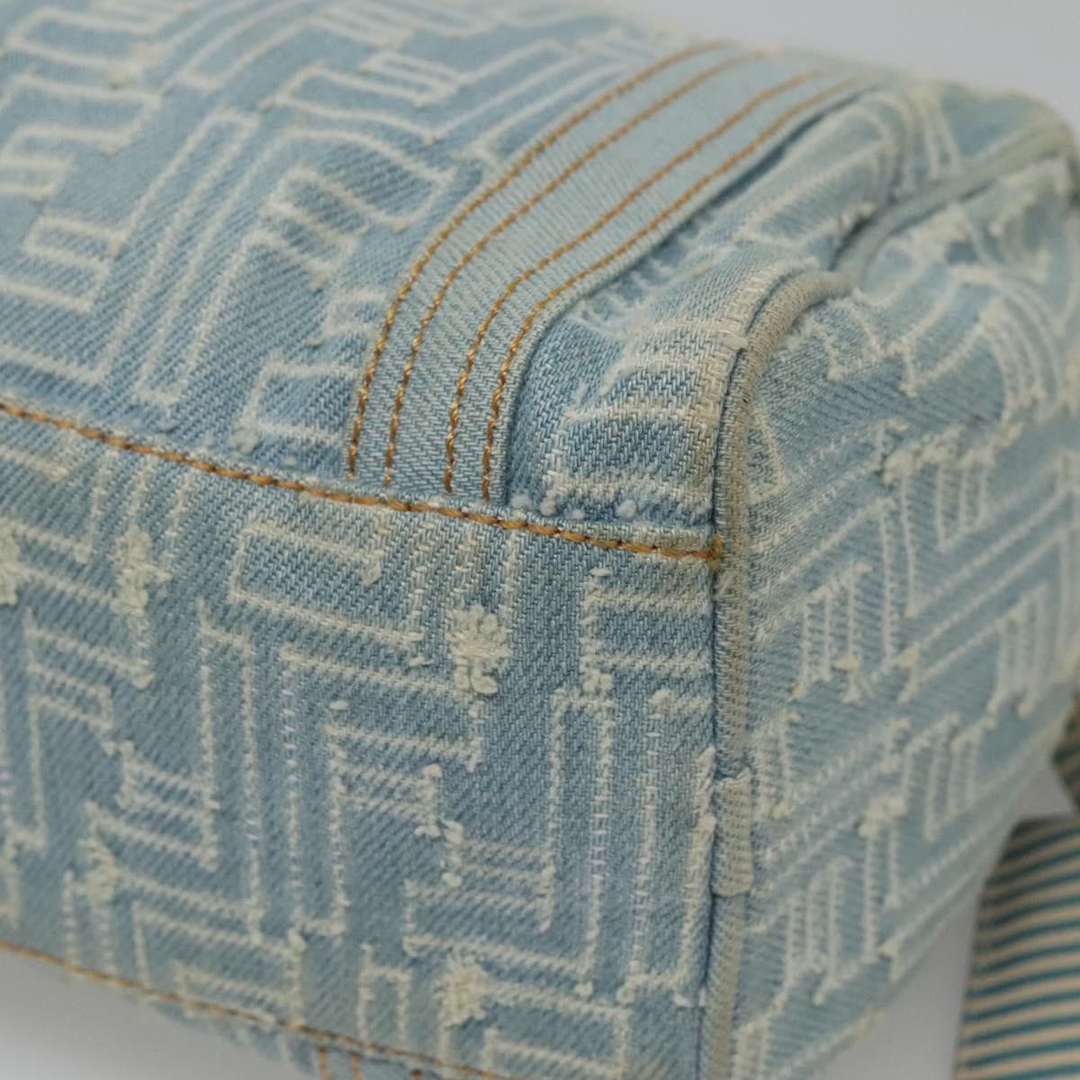 Fendi Fendi Boston Bag Denim Size ONE SIZE - 11 Thumbnail