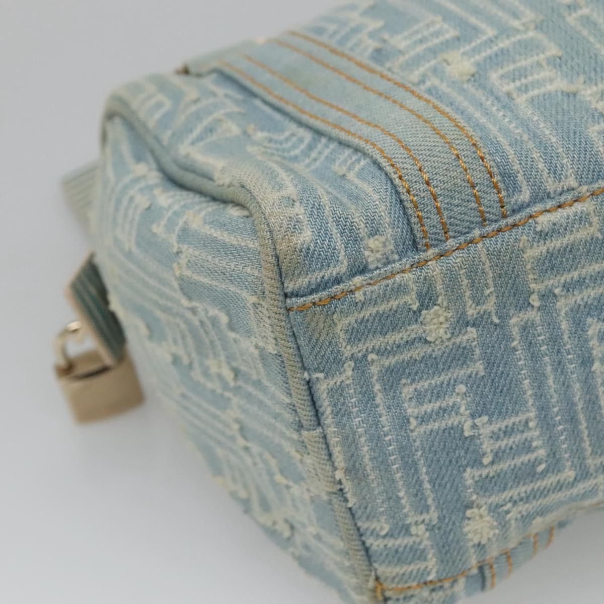 Fendi Fendi Boston Bag Denim Size ONE SIZE - 10 Thumbnail