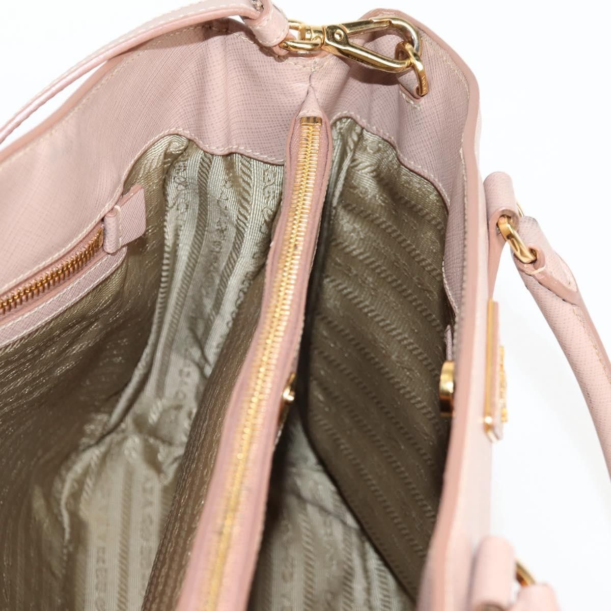 Prada Prada Gardener's Tote Saffiano Leather Size ONE SIZE - 23 Thumbnail