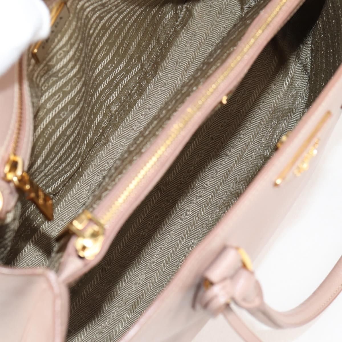 Prada Prada Gardener's Tote Saffiano Leather Size ONE SIZE - 14 Thumbnail