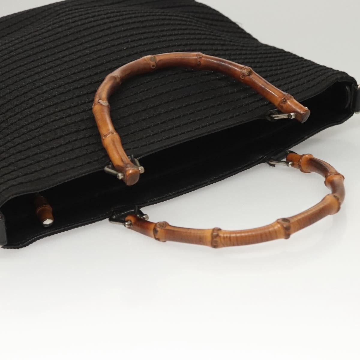 Gucci Gucci Vintage Bamboo Handle Tote Canvas Size ONE SIZE - 17 Thumbnail