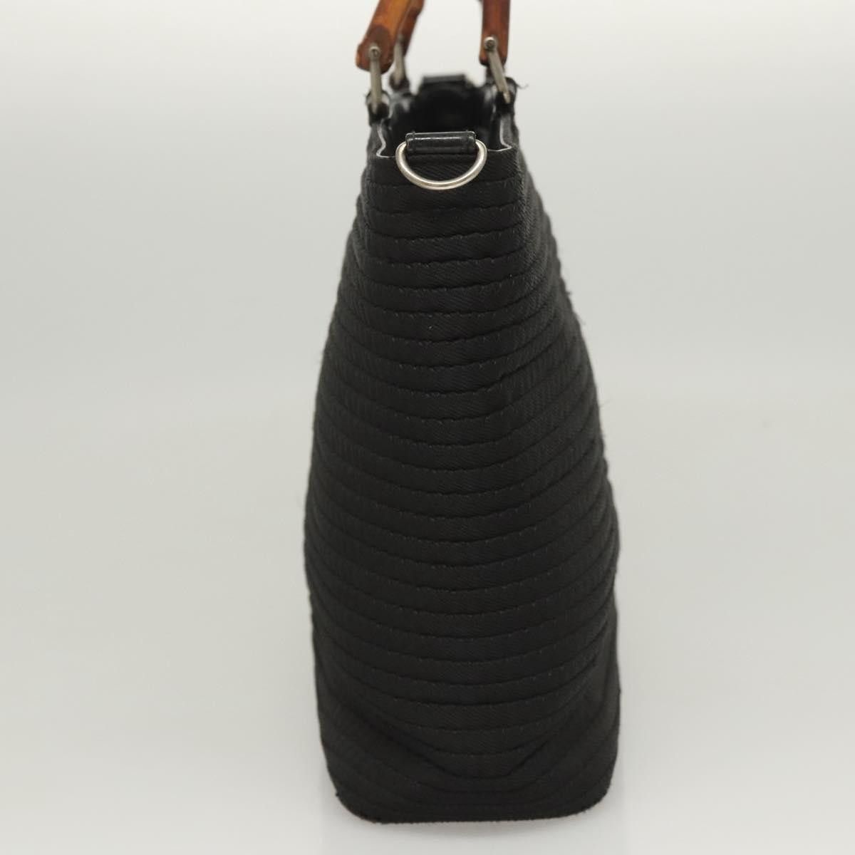 Gucci Gucci Vintage Bamboo Handle Tote Canvas Size ONE SIZE - 4 Thumbnail