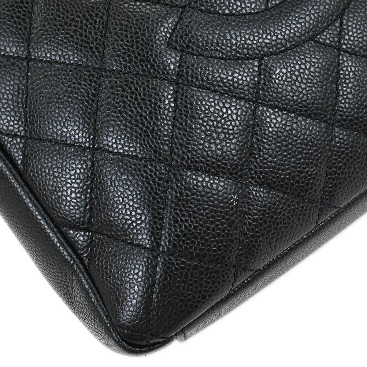 Chanel Chanel Petite Shopping Tote Quilted Caviar Size ONE SIZE - 7 Thumbnail