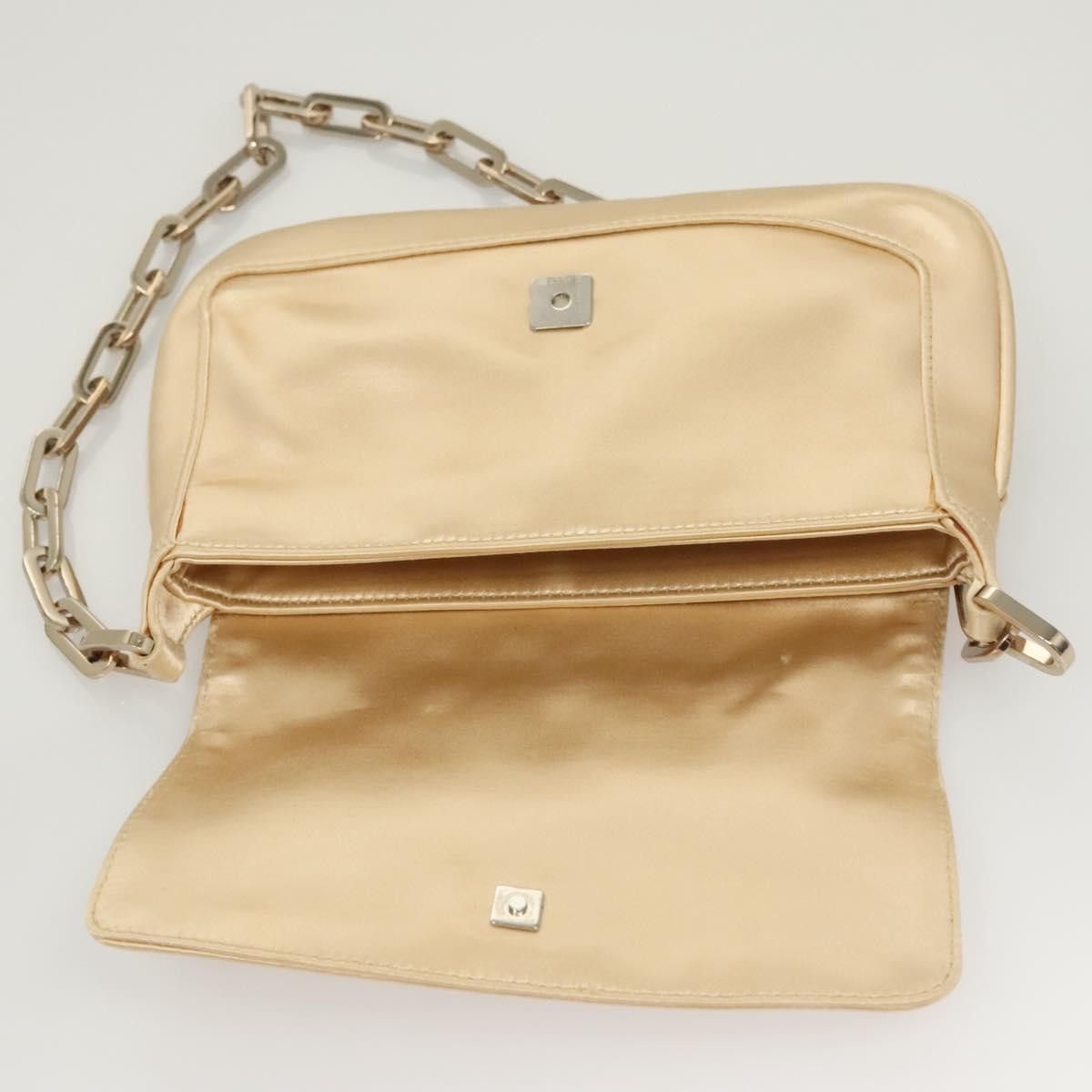 Gucci Gucci Chain Flap Shoulder Bag Satin Size ONE SIZE - 20 Thumbnail