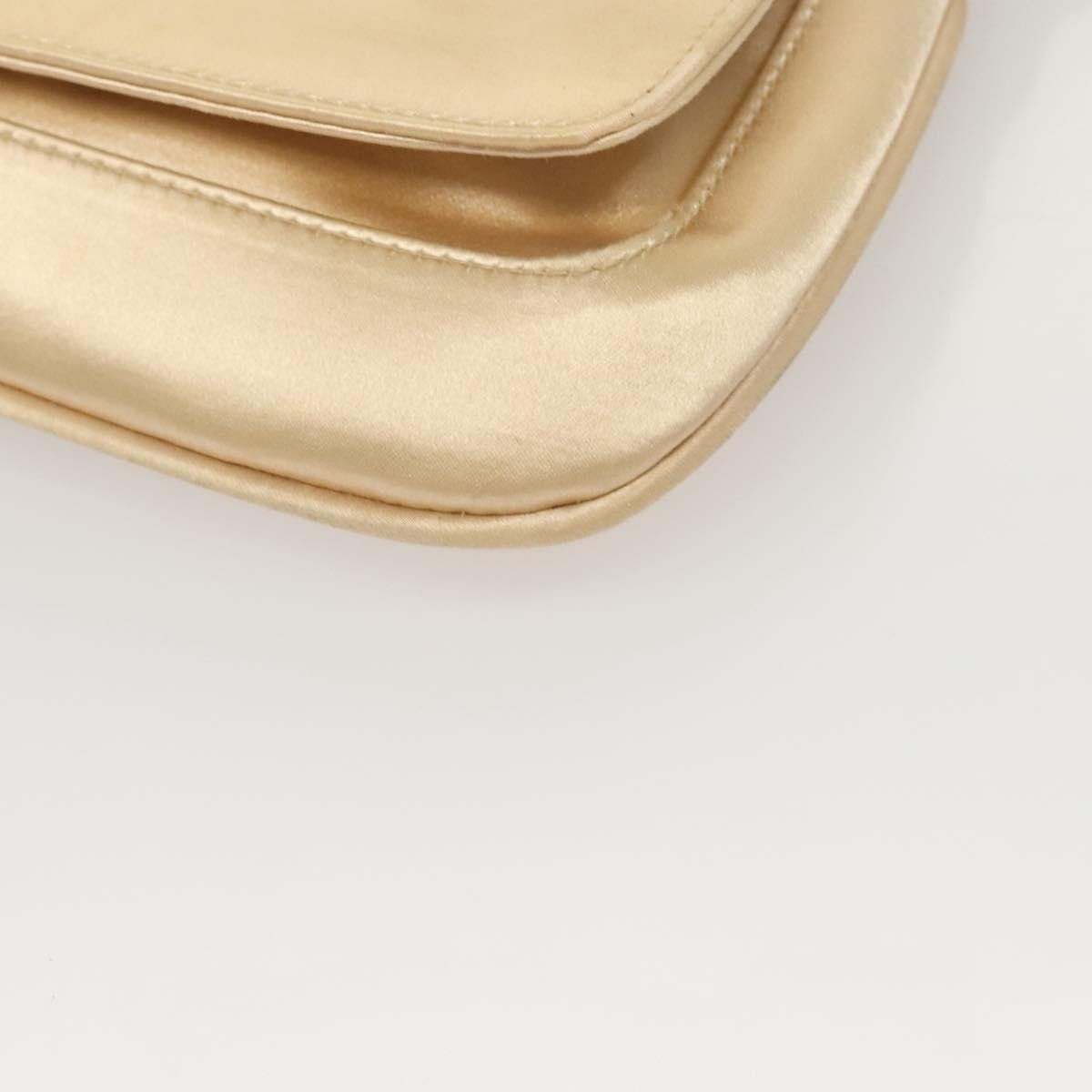 Gucci Gucci Chain Flap Shoulder Bag Satin Size ONE SIZE - 10 Thumbnail