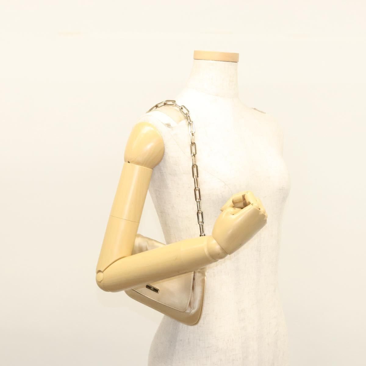 Gucci Gucci Chain Flap Shoulder Bag Satin Size ONE SIZE - 14 Thumbnail