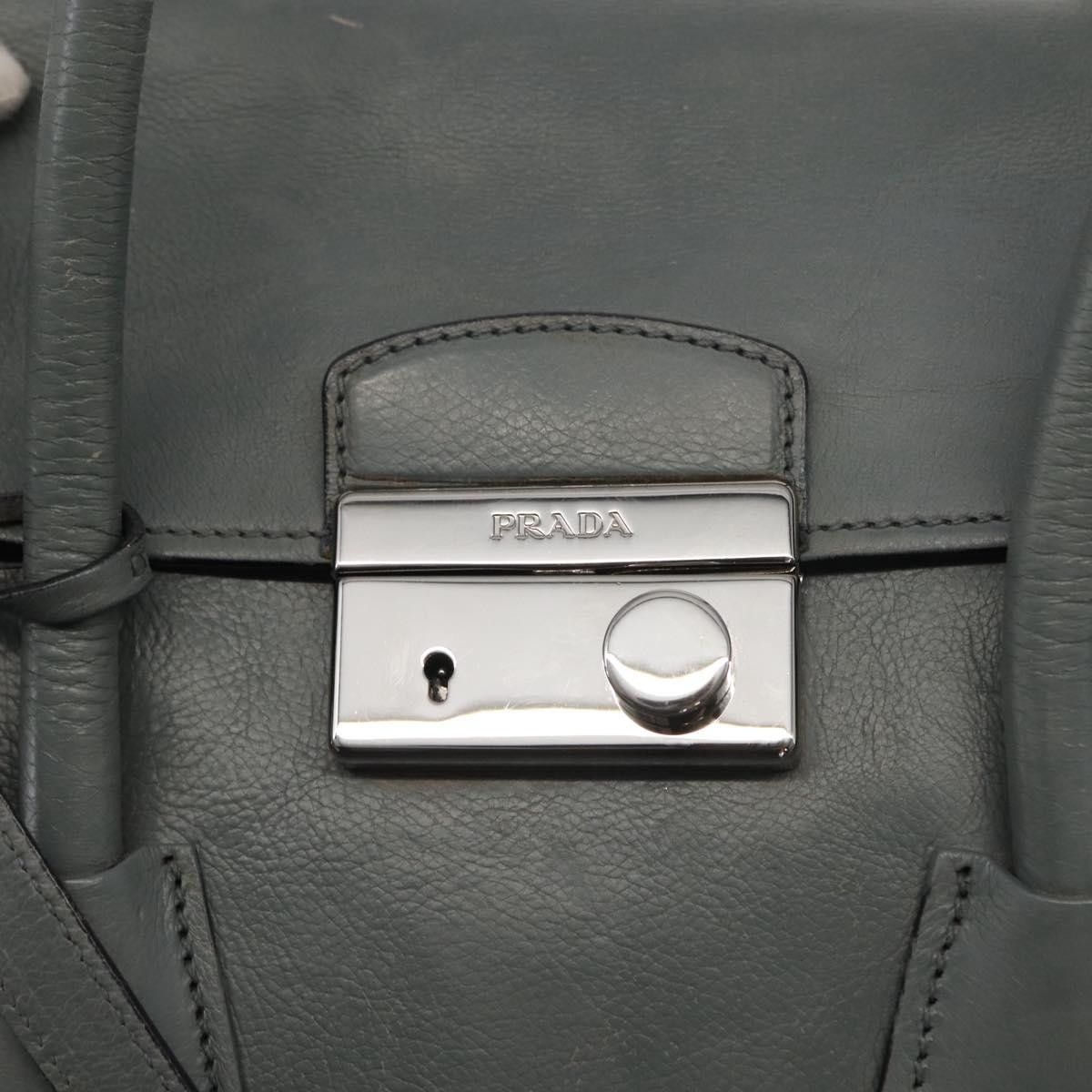 Prada Prada Twin Pocket Lock Flap Tote Glace Calf Size ONE SIZE - 12 Thumbnail