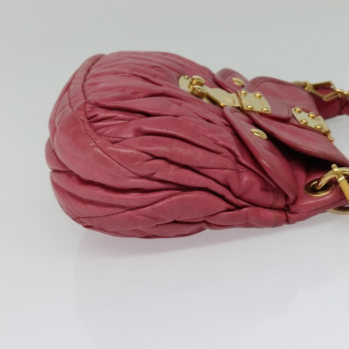 Miu Miu Miu Miu Coffer Convertible Hobo Matelasse Leather Size ONE SIZE - 4 Thumbnail