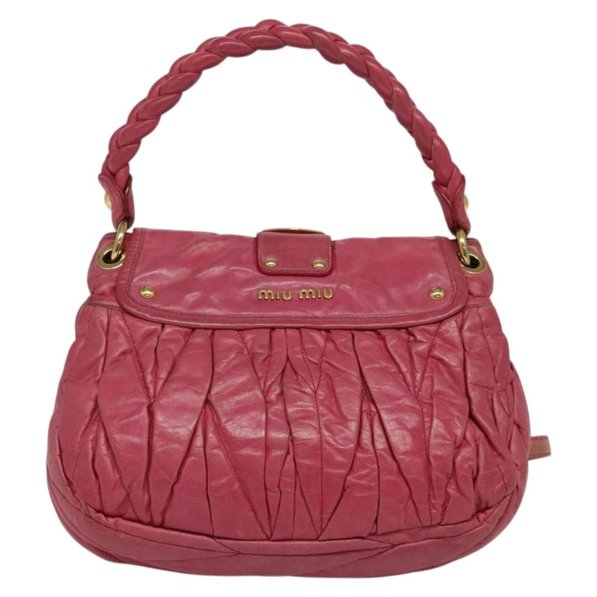 Miu Miu Miu Miu Coffer Convertible Hobo Matelasse Leather Size ONE SIZE - 2 Thumbnail