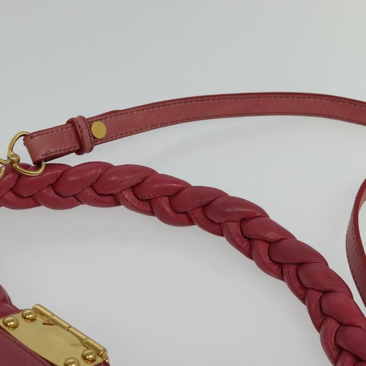 Miu Miu Miu Miu Coffer Convertible Hobo Matelasse Leather Size ONE SIZE - 17 Thumbnail