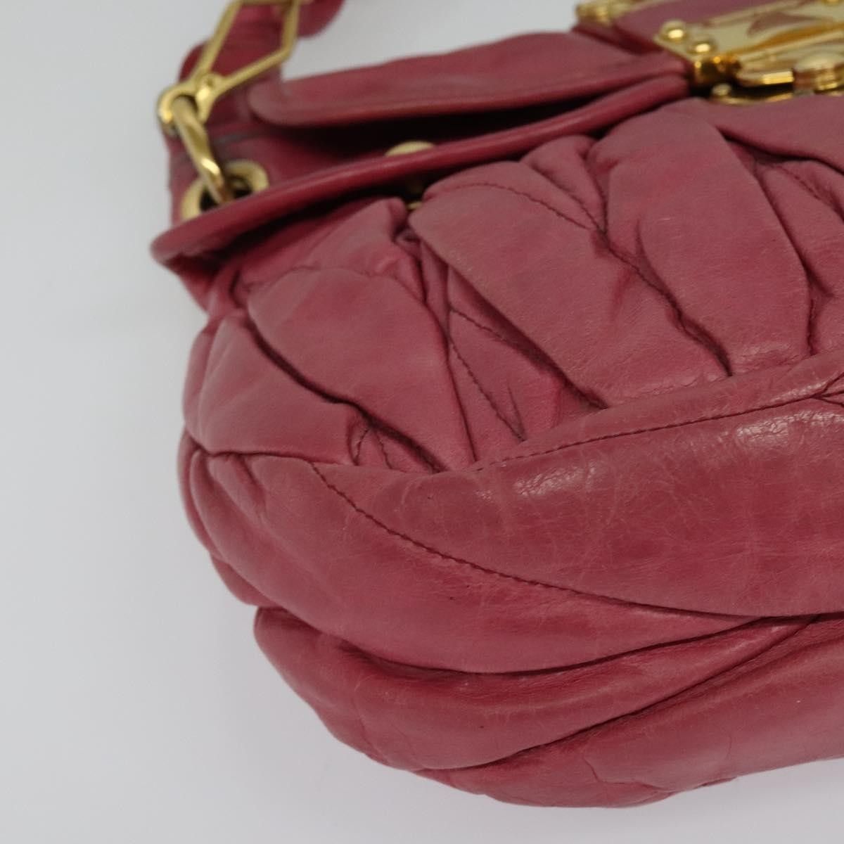 Miu Miu Miu Miu Coffer Convertible Hobo Matelasse Leather Size ONE SIZE - 9 Thumbnail