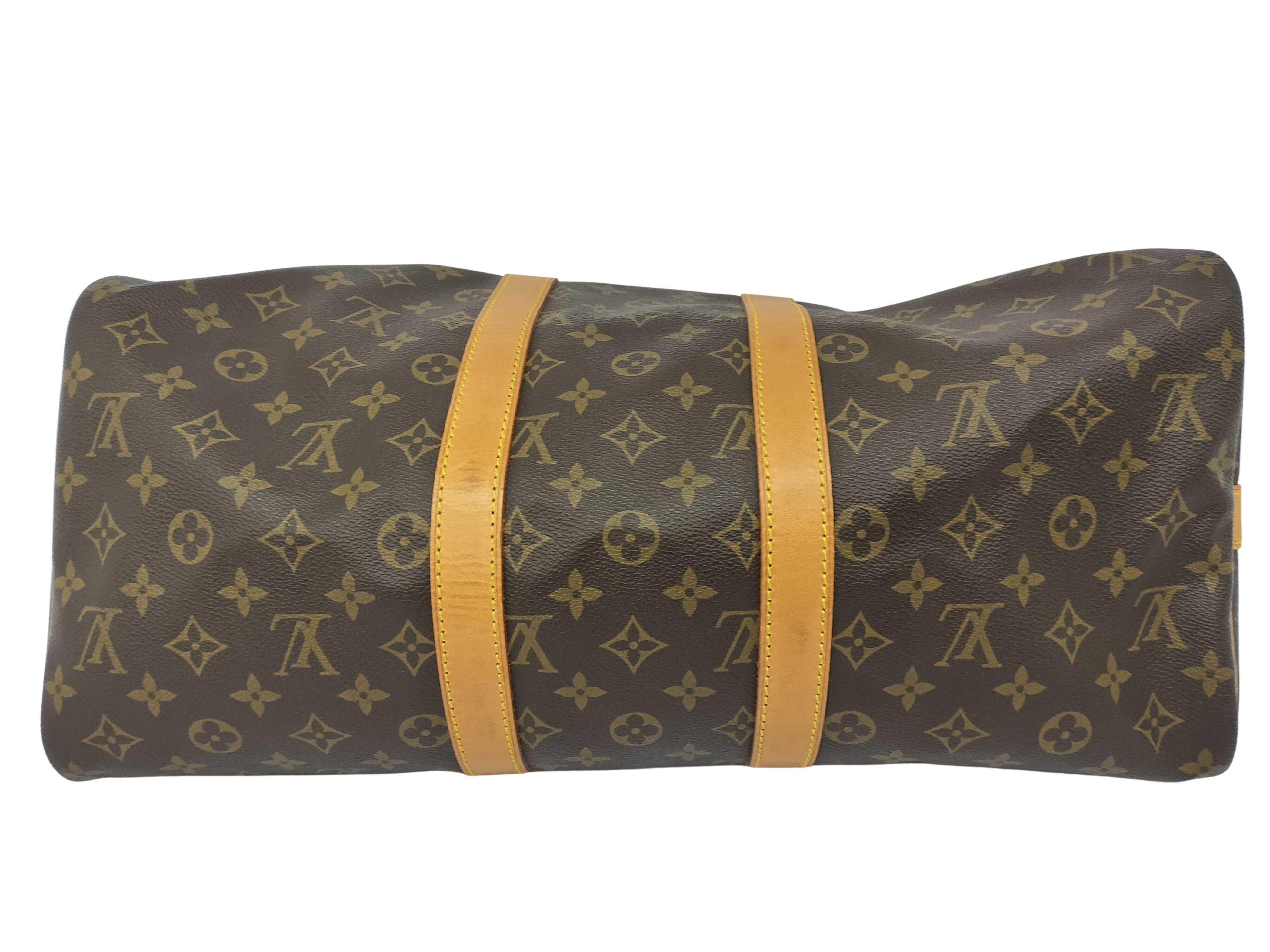 Louis Vuitton Louis Vuitton Keepall Bandouliere Bag Monogram Canvas Size ONE SIZE - 6 Thumbnail