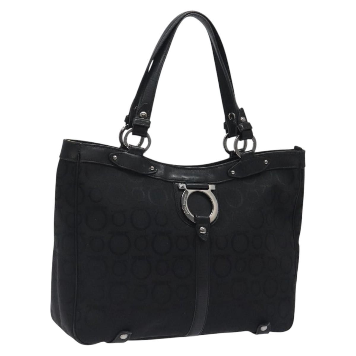 Salvatore Ferragamo Salvatore Ferragamo Gancini Tote Gancini Canvas Size ONE SIZE - 17 Thumbnail
