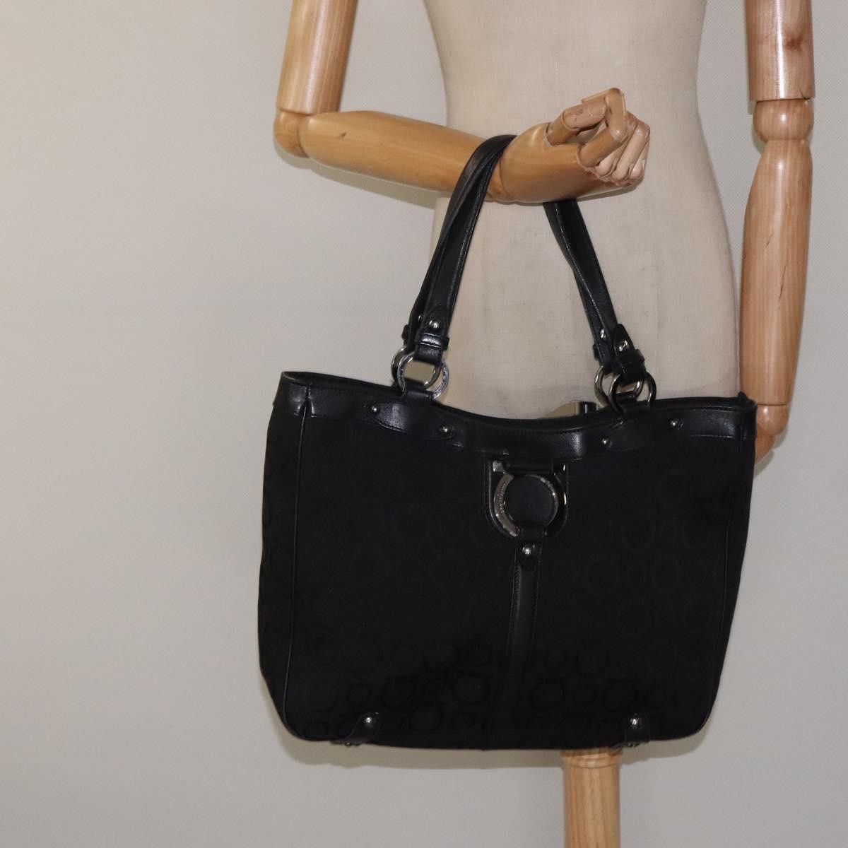 Salvatore Ferragamo Salvatore Ferragamo Gancini Tote Gancini Canvas Size ONE SIZE - 13 Thumbnail
