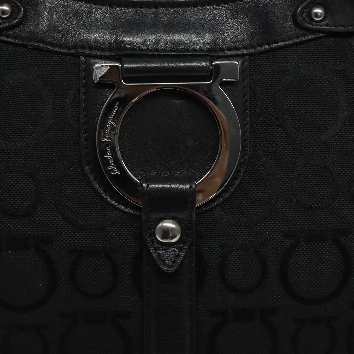 Salvatore Ferragamo Salvatore Ferragamo Gancini Tote Gancini Canvas Size ONE SIZE - 12 Thumbnail