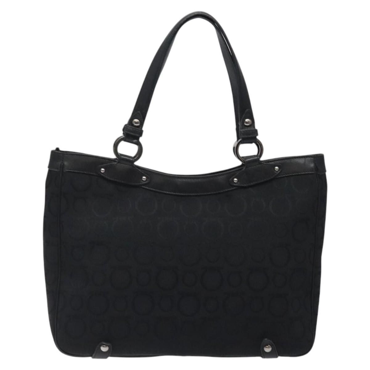 Salvatore Ferragamo Salvatore Ferragamo Gancini Tote Gancini Canvas Size ONE SIZE - 2 Thumbnail