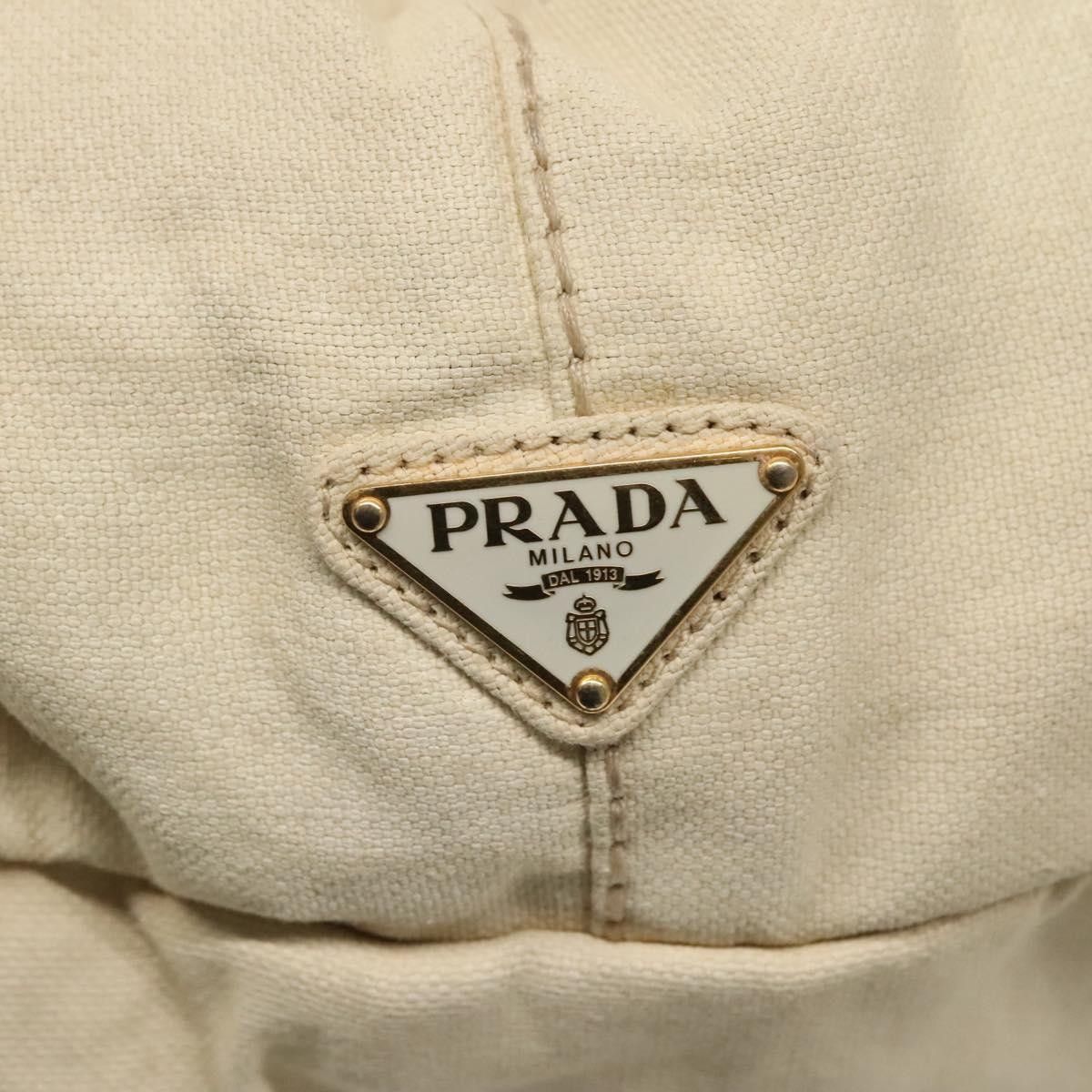 Prada Prada Canapa Convertible Tote Canvas Size ONE SIZE - 13 Thumbnail