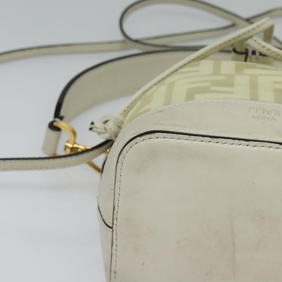 Fendi Fendi FF Logo Mon Tresor Bucket Bag Canvas Size ONE SIZE - 12 Thumbnail