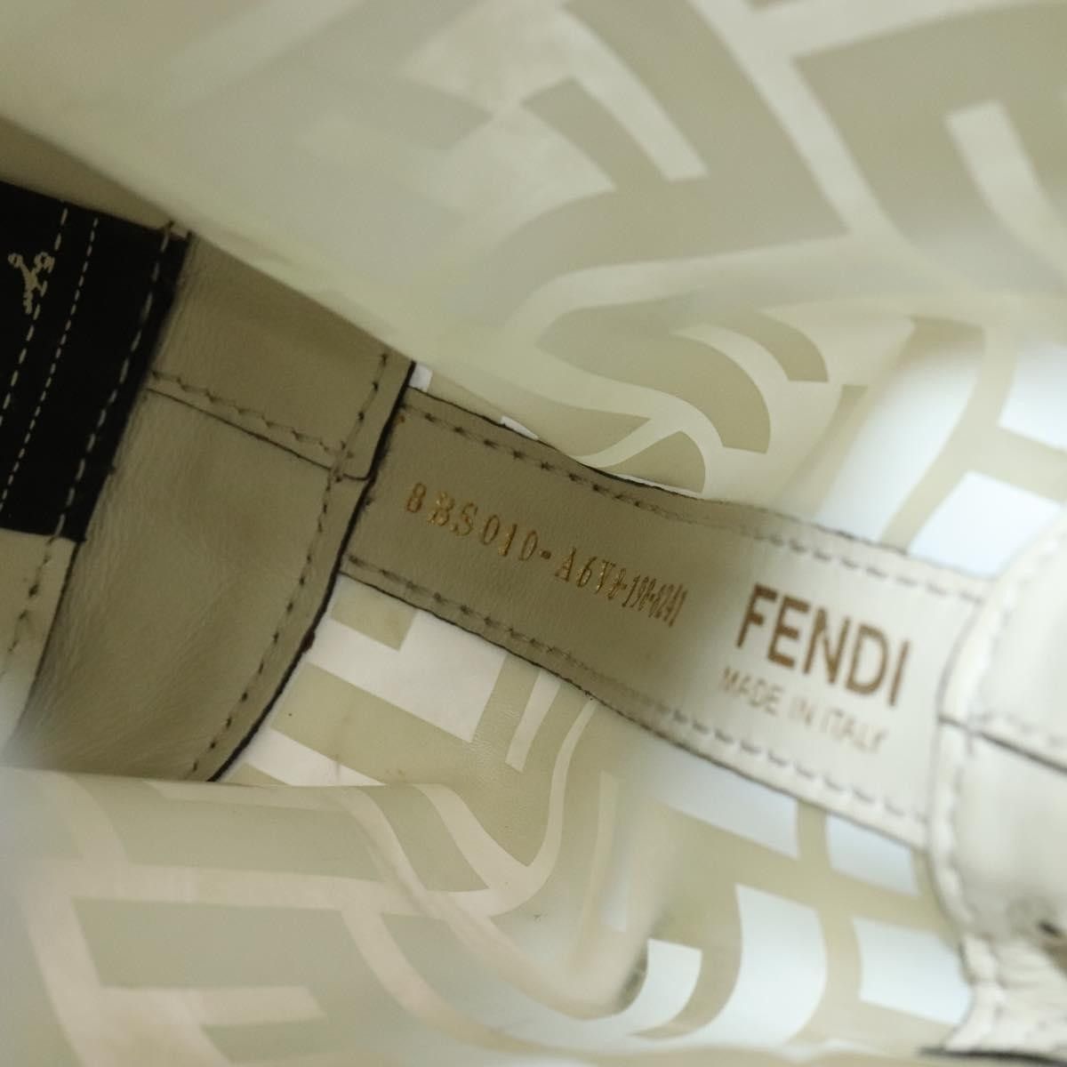 Fendi Fendi FF Logo Mon Tresor Bucket Bag Canvas Size ONE SIZE - 7 Thumbnail