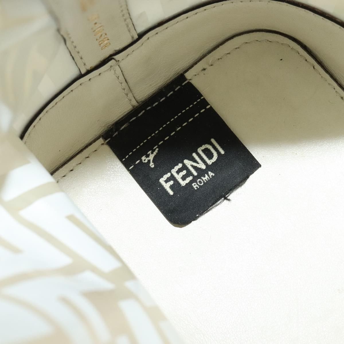Fendi Fendi FF Logo Mon Tresor Bucket Bag Canvas Size ONE SIZE - 16 Thumbnail