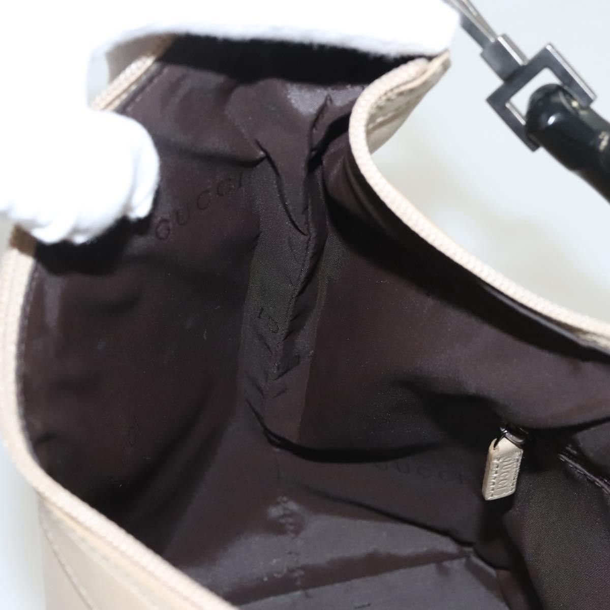 Gucci Gucci Vintage Bamboo Shoulder Bag Leather Size ONE SIZE - 21 Thumbnail