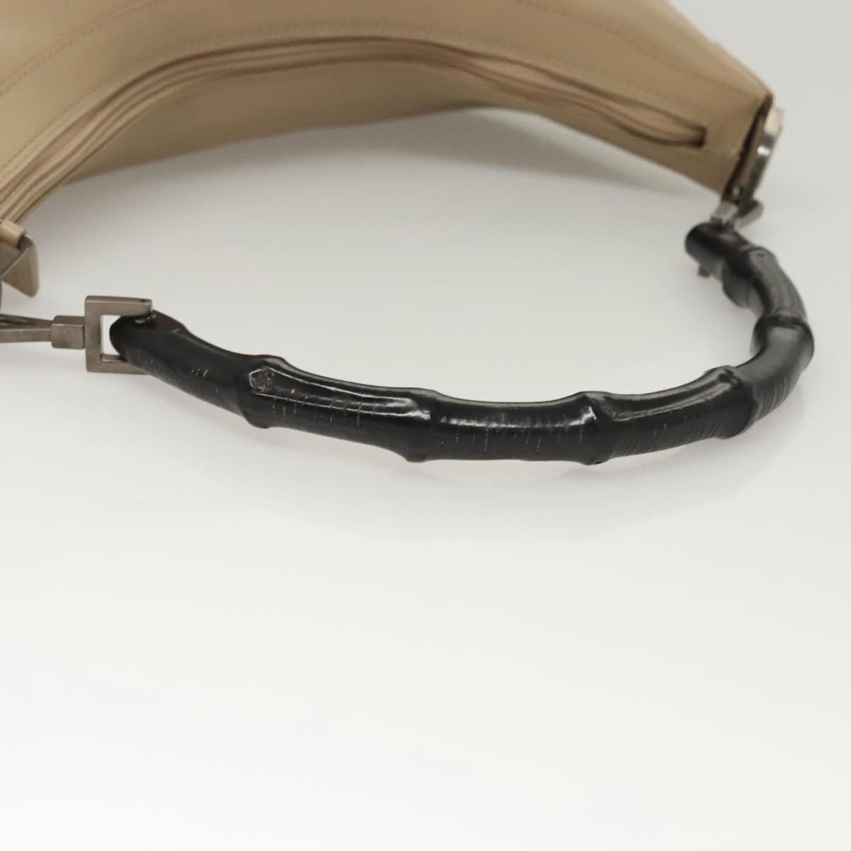 Gucci Gucci Vintage Bamboo Shoulder Bag Leather Size ONE SIZE - 8 Thumbnail