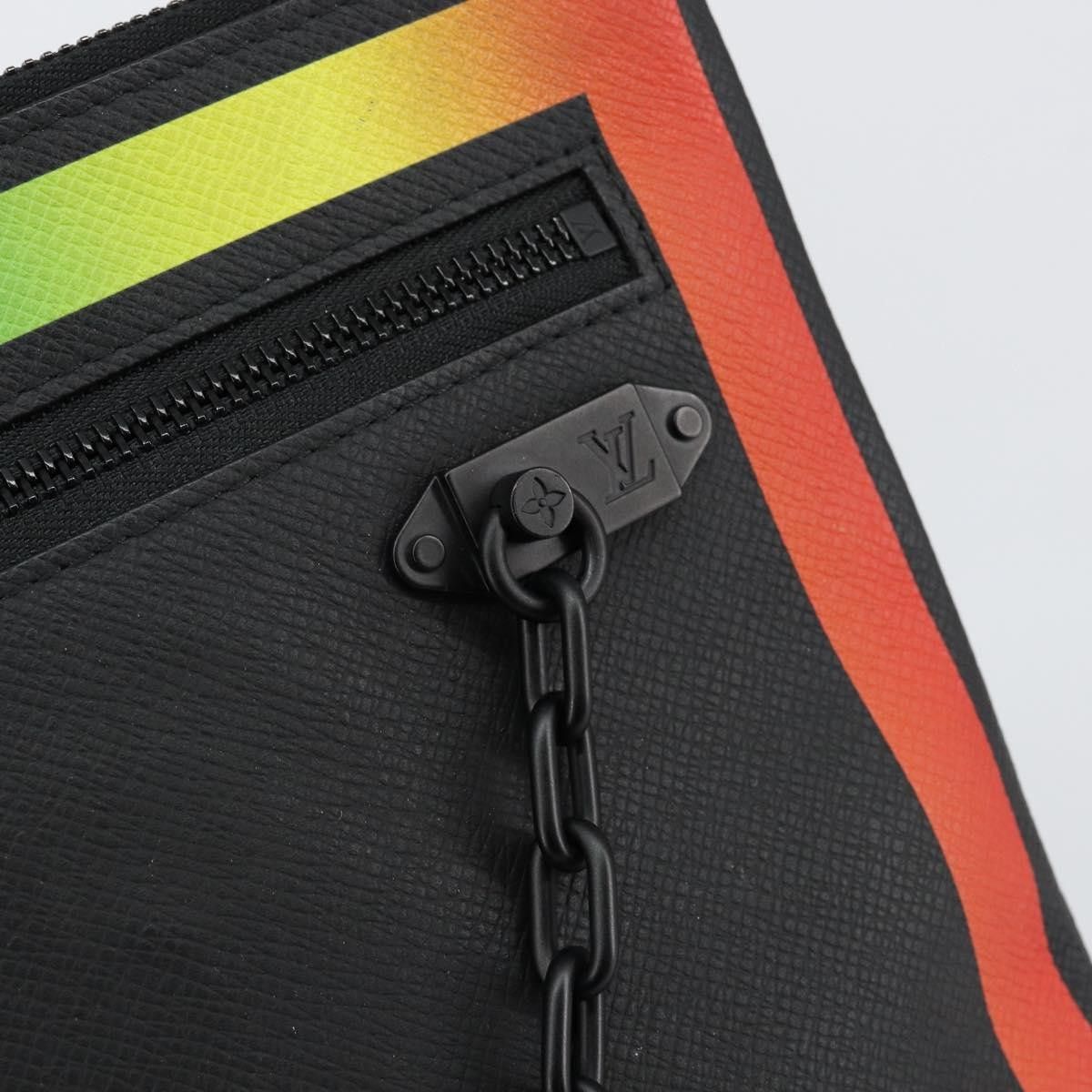 Louis Vuitton Louis Vuitton Pochette A4 Rainbow Taiga Leather Size ONE SIZE - 12 Thumbnail