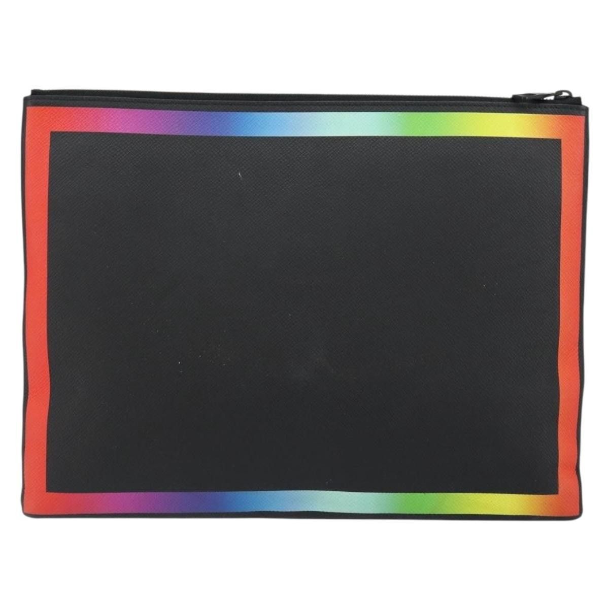 Louis Vuitton Louis Vuitton Pochette A4 Rainbow Taiga Leather Size ONE SIZE - 2 Thumbnail