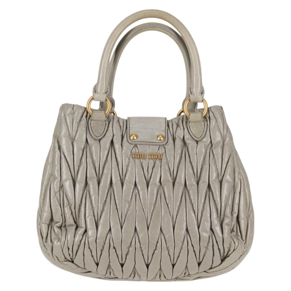 Miu Miu Miu Miu Coffer Convertible Satchel Matelasse Leather Size ONE SIZE - 2 Thumbnail