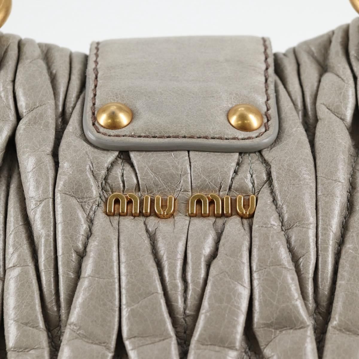 Miu Miu Miu Miu Coffer Convertible Satchel Matelasse Leather Size ONE SIZE - 19 Thumbnail