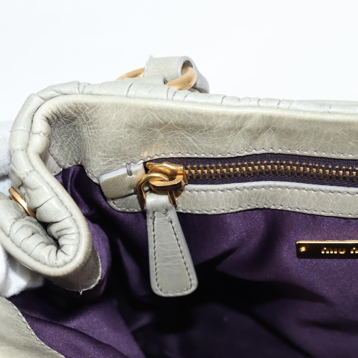 Miu Miu Miu Miu Coffer Convertible Satchel Matelasse Leather Size ONE SIZE - 14 Thumbnail