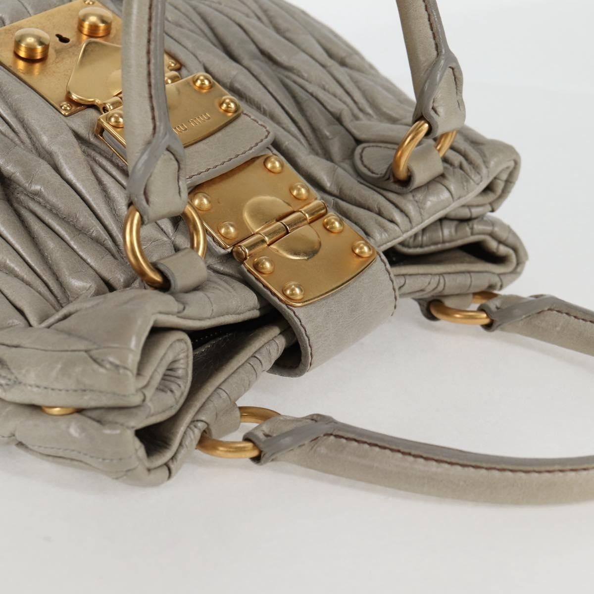 Miu Miu Miu Miu Coffer Convertible Satchel Matelasse Leather Size ONE SIZE - 17 Thumbnail