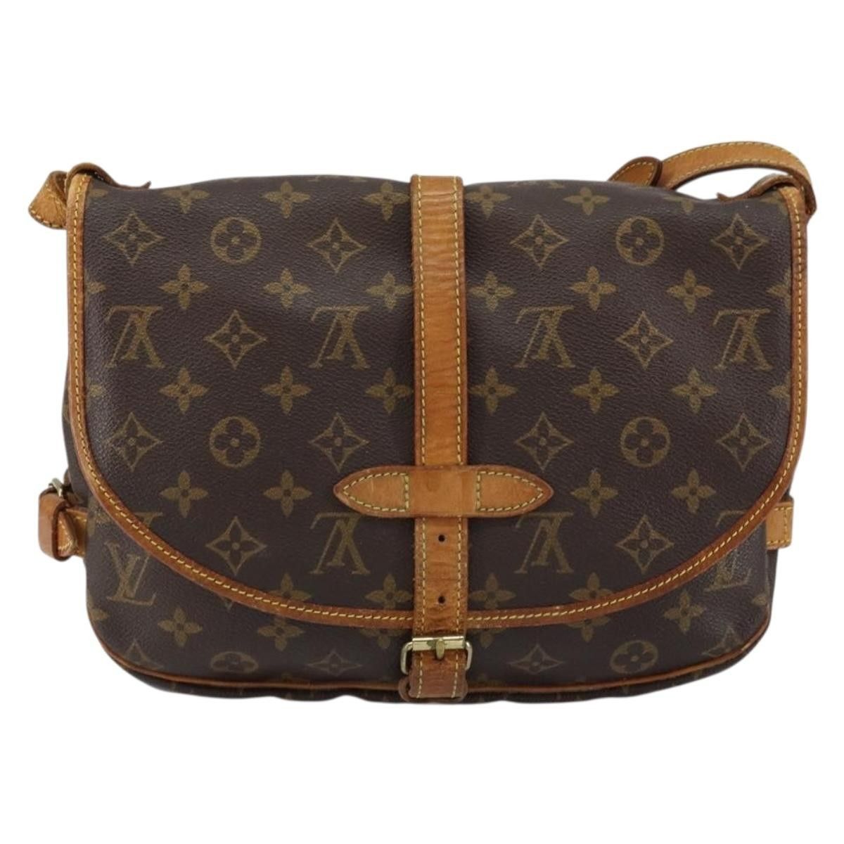 Louis Vuitton Louis Vuitton Saumur Handbag Monogram Canvas Size ONE SIZE - 24 Thumbnail