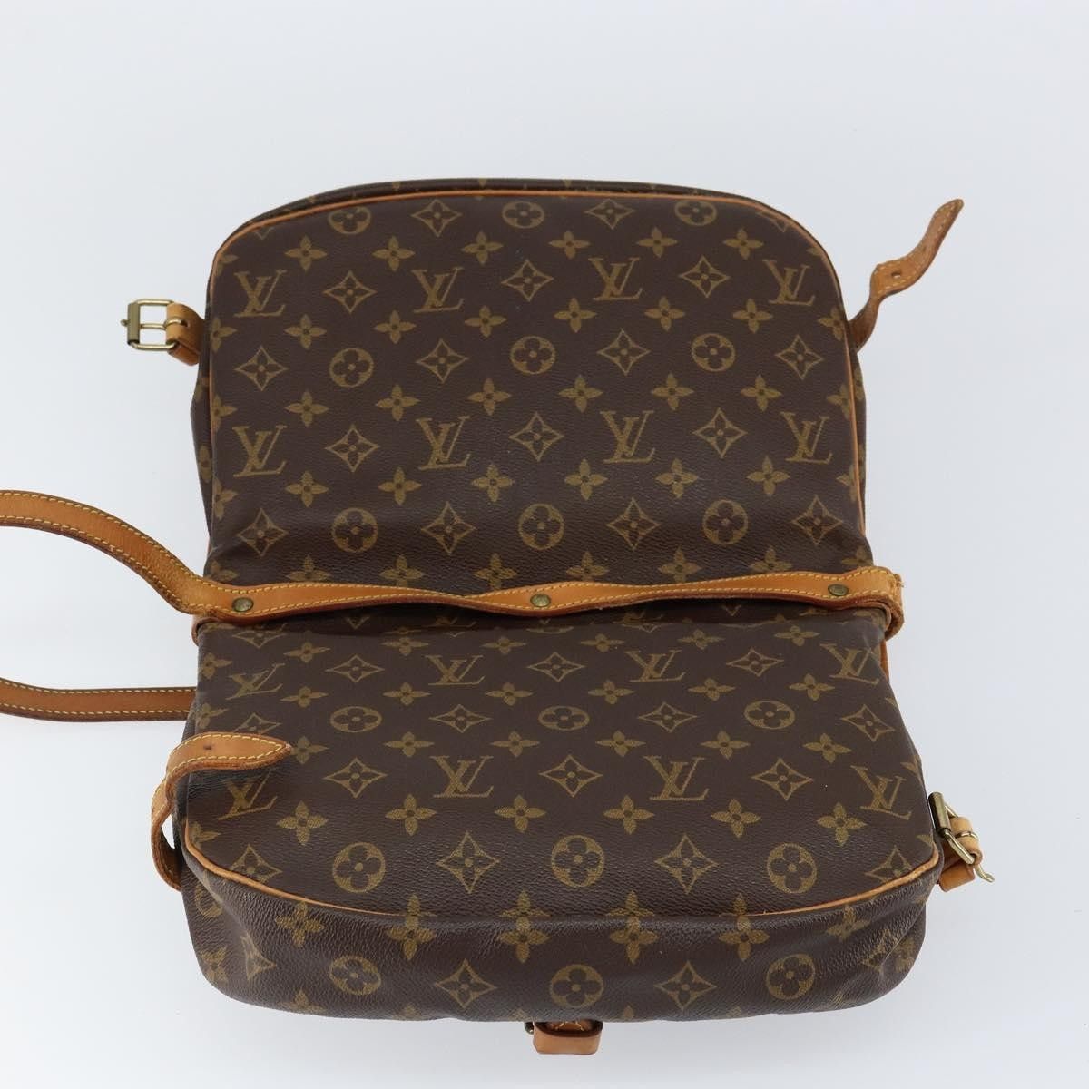 Louis Vuitton Louis Vuitton Saumur Handbag Monogram Canvas Size ONE SIZE - 19 Thumbnail
