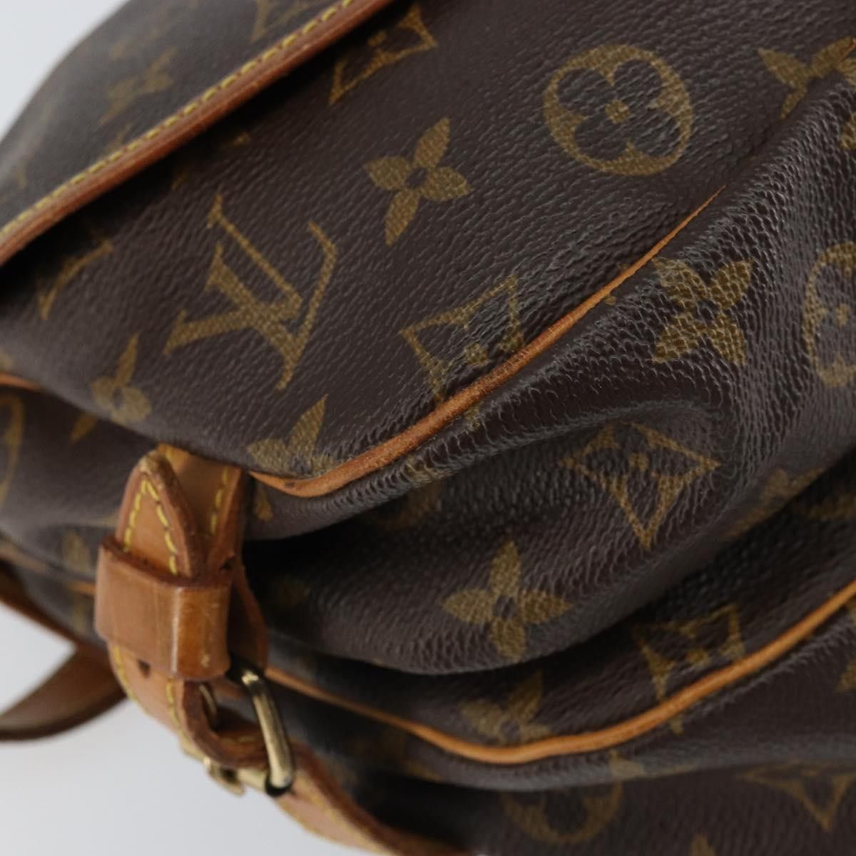 Louis Vuitton Louis Vuitton Saumur Handbag Monogram Canvas Size ONE SIZE - 12 Thumbnail
