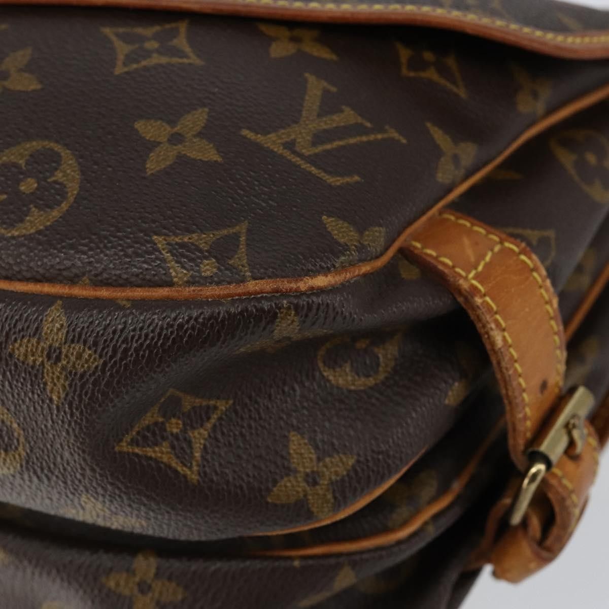 Louis Vuitton Louis Vuitton Saumur Handbag Monogram Canvas Size ONE SIZE - 9 Thumbnail