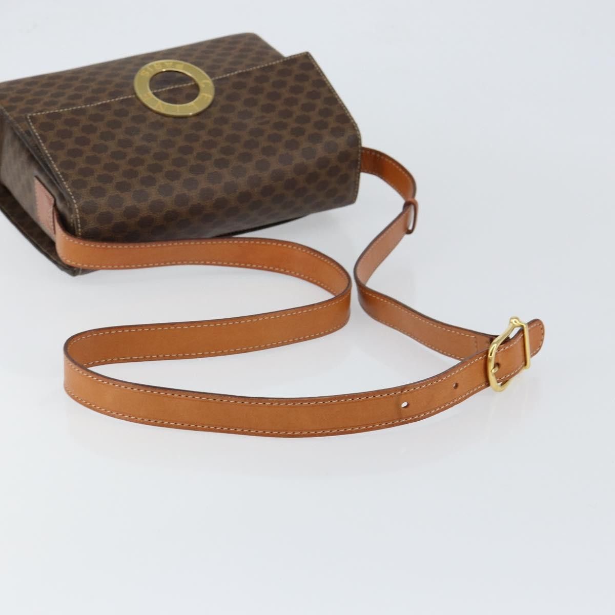 Celine Celine Vintage Macadam Circle Logo Shoulder Bag Canvas and Leather Size ONE SIZE - 8 Thumbnail