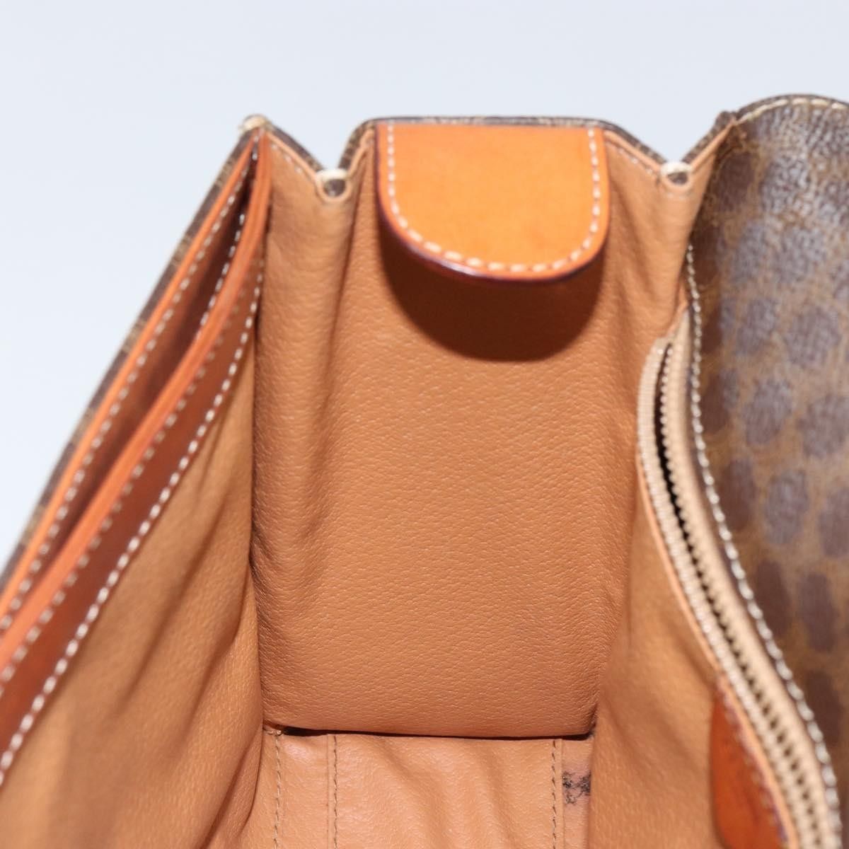 Celine Celine Vintage Macadam Circle Logo Shoulder Bag Canvas and Leather Size ONE SIZE - 22 Thumbnail