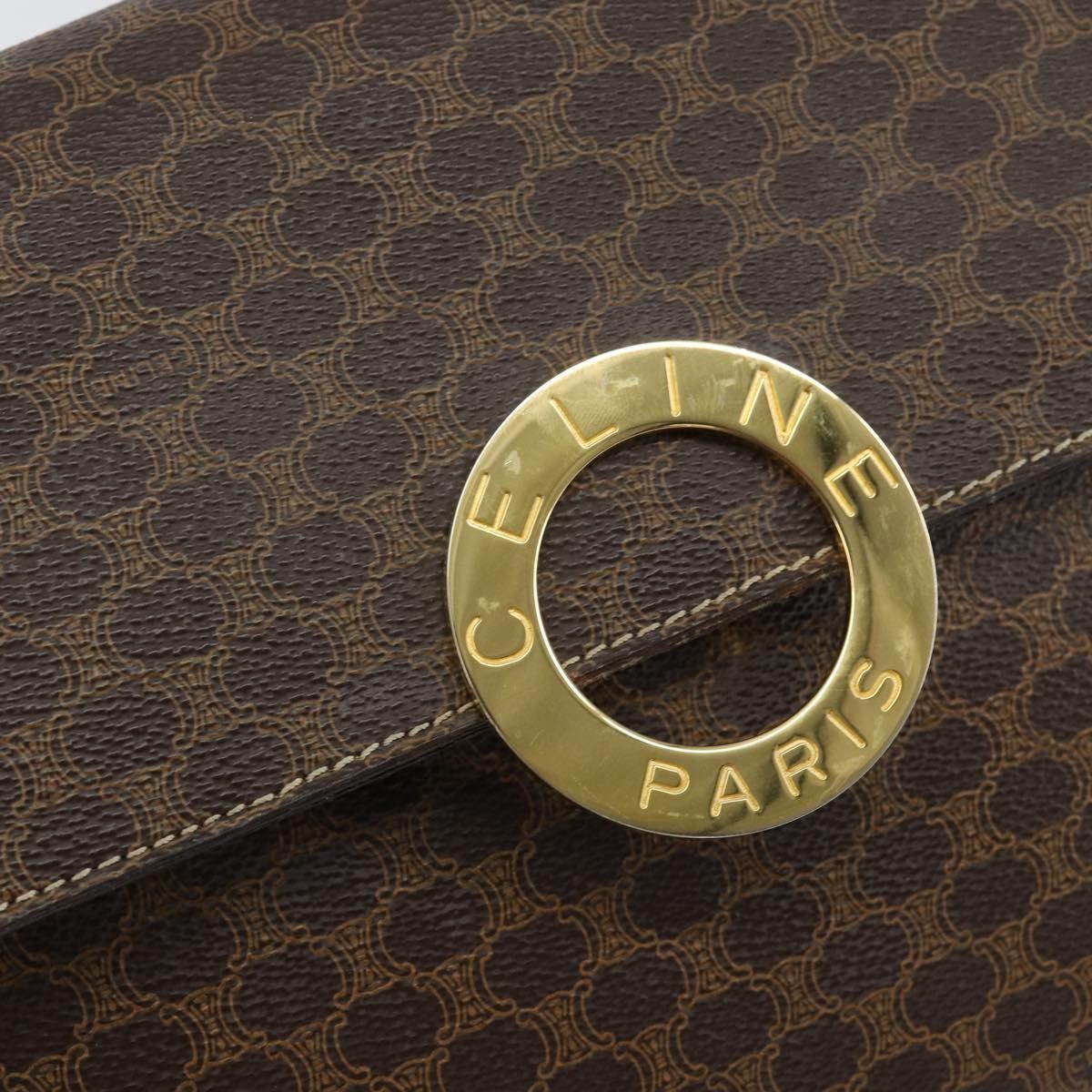 Celine Celine Vintage Macadam Circle Logo Shoulder Bag Canvas and Leather Size ONE SIZE - 13 Thumbnail