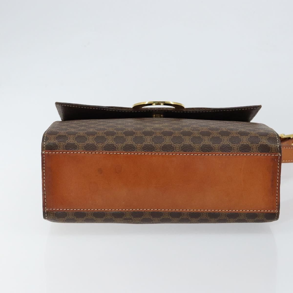Celine Celine Vintage Macadam Circle Logo Shoulder Bag Canvas and Leather Size ONE SIZE - 16 Thumbnail