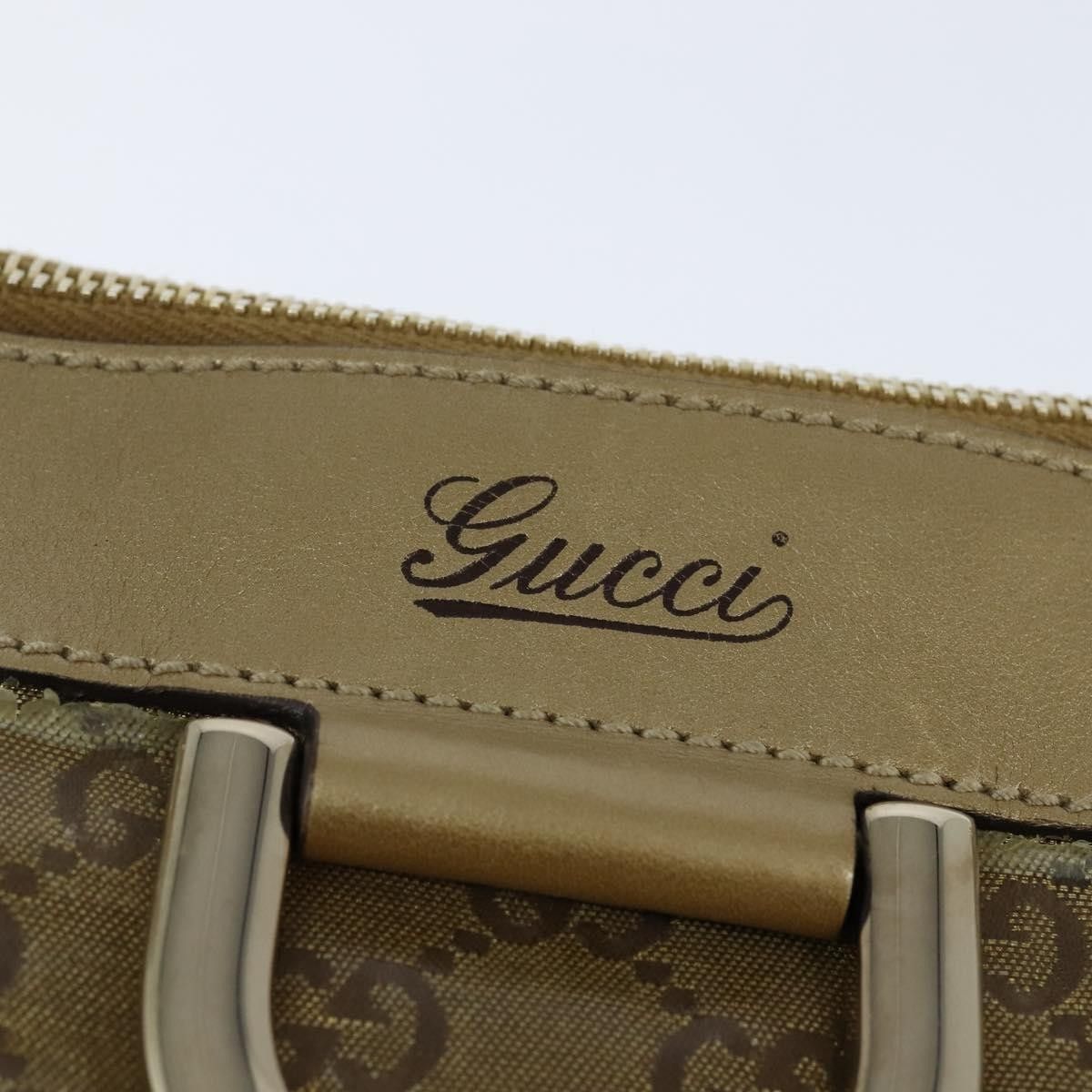 Gucci Gucci D Ring Messenger Bag GG Coated Canvas Size ONE SIZE - 19 Thumbnail