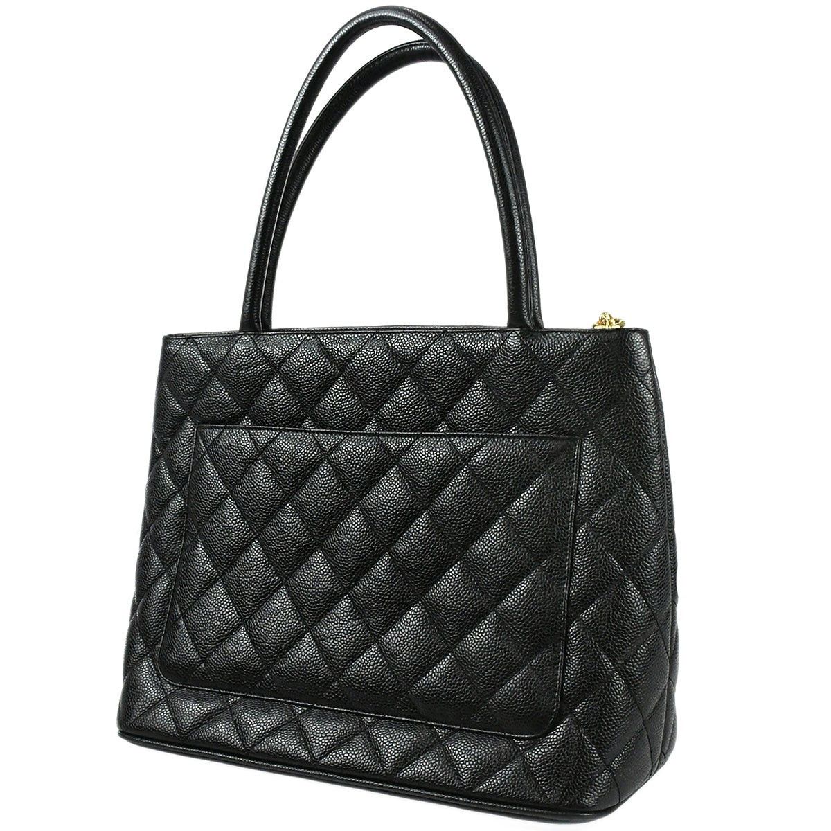 Chanel Chanel Medallion Tote Quilted Caviar Size ONE SIZE - 2 Thumbnail