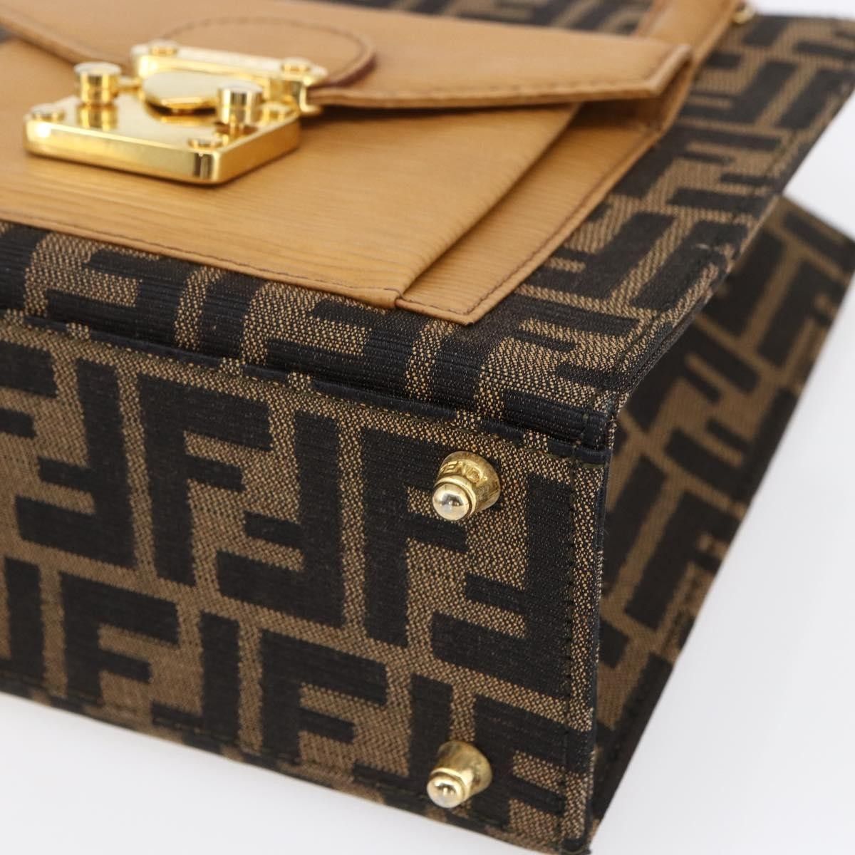 Fendi Fendi Vintage Top Handle Bag Zucca canvas Size ONE SIZE - 9 Thumbnail